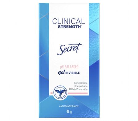 DESODORANTE SECRET CLINICAL CLEAR GEL PH BALANCED