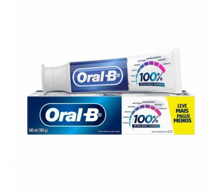 PASTA DENTAL ORAL-B PRO SALUD 100% 180G