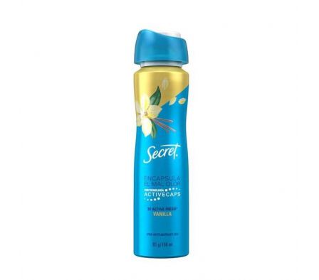 ANTITRANSPIRANTE SECRET SPRAY VANILLA 93GR