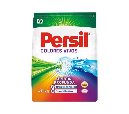 JABÓN EN POLVO PERSIL COLORES VIVOS X 4,5KG