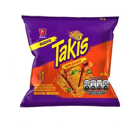 SNACK TAKIS EXPLOSION 28GR