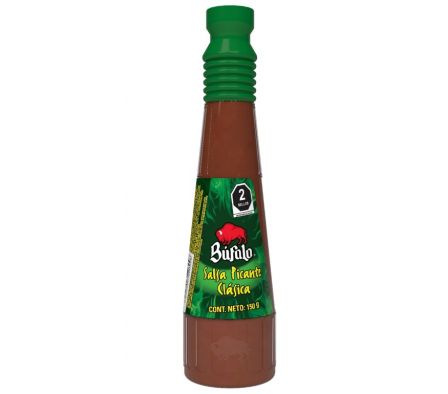 SALSA PICANTE BUFALO CLASICA VIDRIO 150ML 
