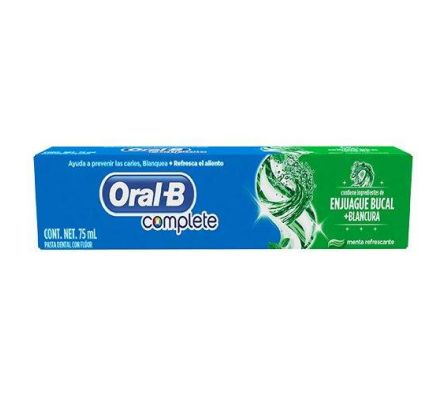 PASTA DENTAL ORAL-B COMPLETE ENJ 80GR