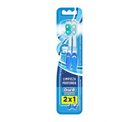 CEPILLO DENTAL ORAL-B COMPLETE 2X1