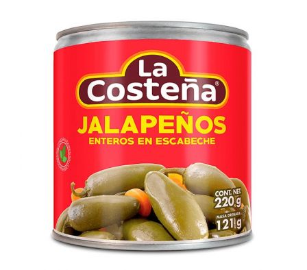 SALSA LA COSTENA JALAPENOS 220GR