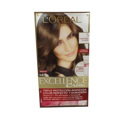 TINTE PARA PELO LOREAL PREF.EXCELLENCE N 5 CASTAÑO