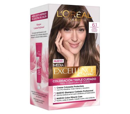 TINTE PARA PELO LOREAL EXCELLENCE PREF.N 6.1RUBIO 