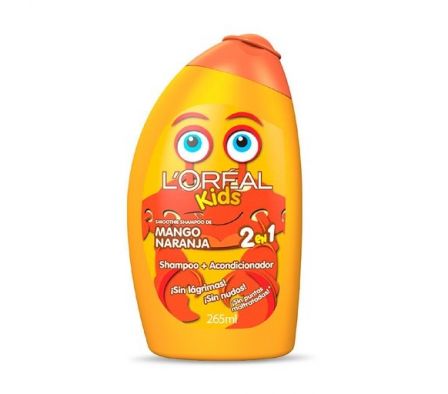 SHAMPOO ACONDICIONADOR LOREAL KIDS MANGO/NARANJA 2