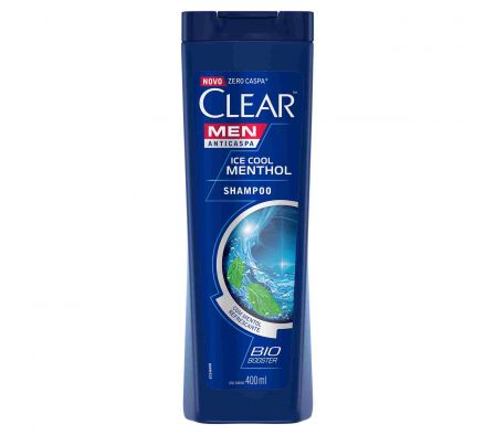 SHAMPOO CLEAR ICE COOL MENTHOL 400ML