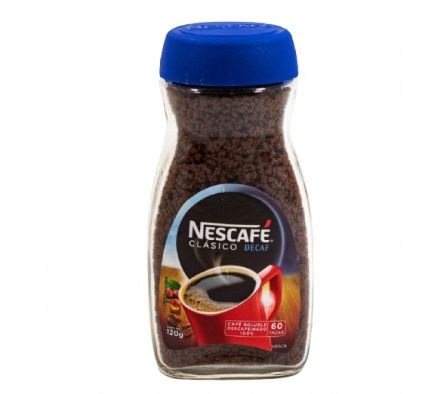 CAFE NESCAFE CLASICO DESCAFEINADO 120GR