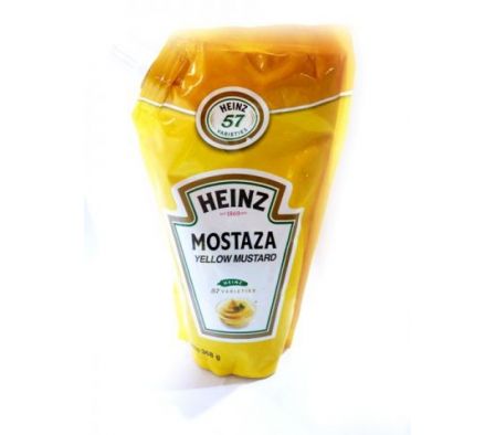 MOSTAZA HEINZ DOY PACK 368GR