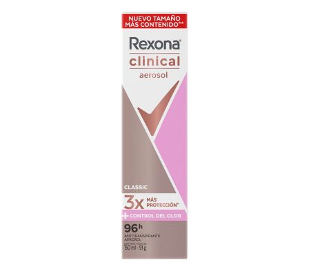 DESODORANTE REXONA W CLIN AER CLASS 96H 91G/150ML