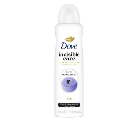 DESODORANTE DOVE AEROSOL INVISIBLE CARE  150ML