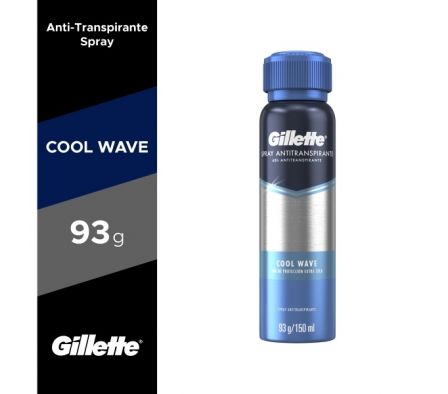 DESODORANTE EN SPRAY COOL WAVE 93GR