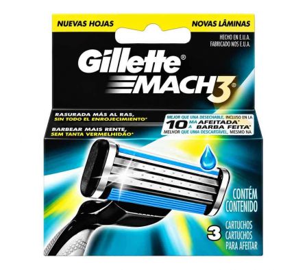 REPUESTO GILLETTE MACH 3 BASE