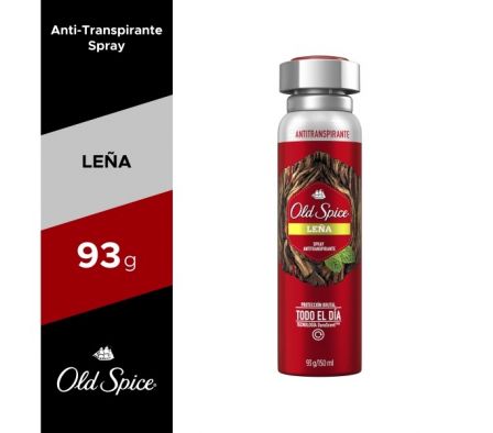 DESODORANTE GILLETTE SPRAY LEÑA  93 GR.