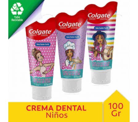 PASTA DENTAL COLGATE SMILES BARBIE  75 ML