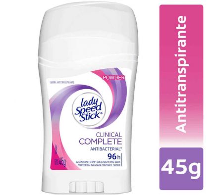 DESODORANTE LADY SPEED STICK CLINICAL POWDER 45GR
