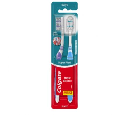 CEPILLO DENTAL COLGATE SUPER FLEX 2 UNI