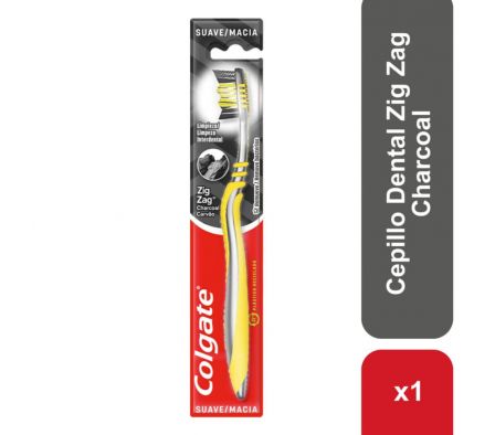 CEPILLO DENTAL COLGATE ZZ CHARCOAL FHS 1PK