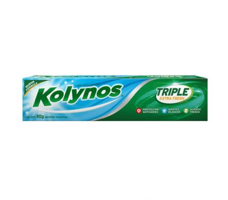 PASTA DENTAL KOLYNOS FRESCURA 123  90 G