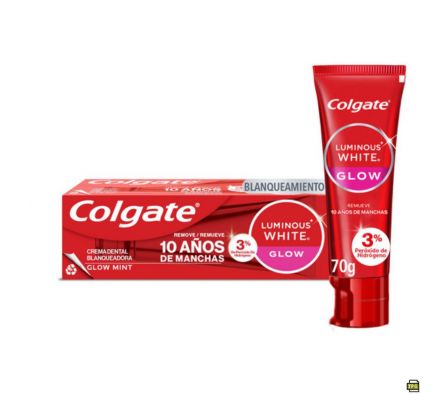 PASTA DENTAL COLGATE LUMINOUS WHITE GLOW 70GR
