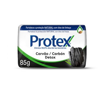 JABON PROTEX CARBON ACTIVADO DETOX 85GR 
