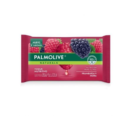 JABON PALMOLIVE FRAMBUESA Y MORA 90G