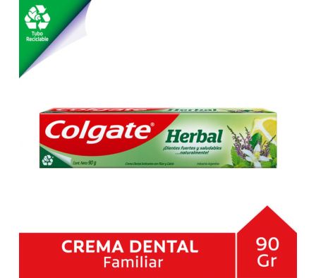 PASTA DENTAL COLGATE HERBAL BLANQUE TUBO REC 90G