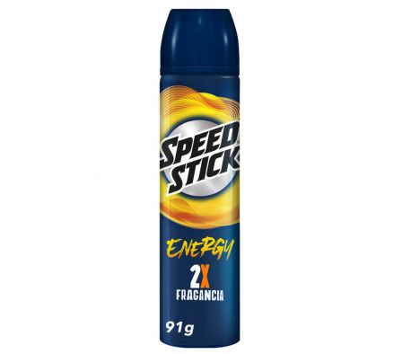 DESODORANTE SPEED STICK ENERGY SPRAY 91GR