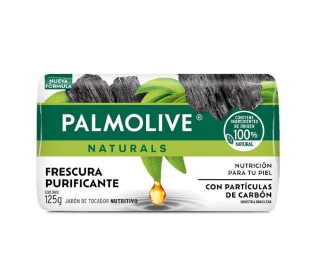 JABON DE TOCADOR PALMOLIVE NATURALS CHARCOAL 125GR
