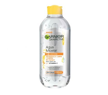 AGUA MICELAR GARNIER SKINACTIVE C/VITAMINA C 400ML