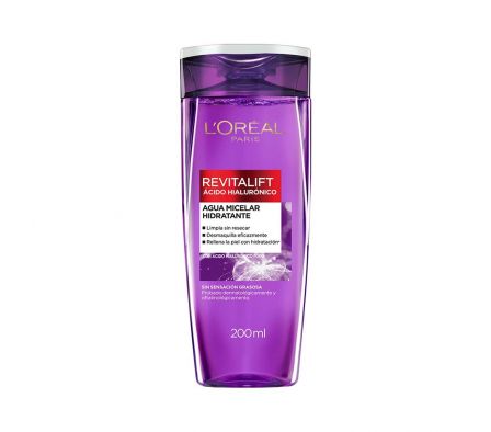 AGUA MICELAR REVITALIFT ACIDO HIALURONICO 200 ML