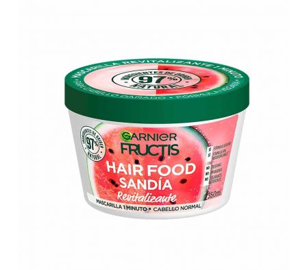 MASCARILLA GARNIER  HAIR FOOD SANDIA 350ML