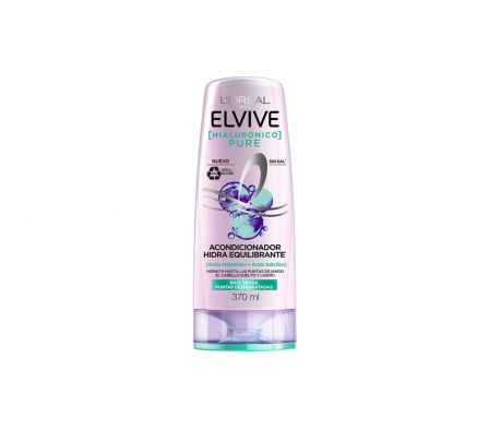 ACONDICIONADOR ELVIVE PURE HIDRA HIALURONICO 370ML