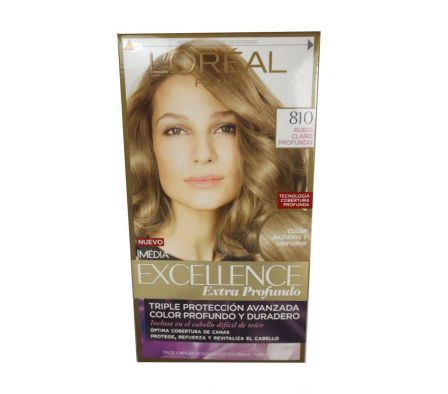 TINTE PARA PELO LOREAL EXCELLENCE TONO 810 RUBIO C