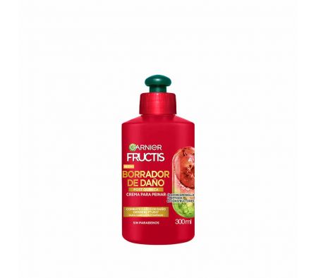 CREMA DE PEINAR FRUCTIS BORRA DAÑO QUIMICO 300ML