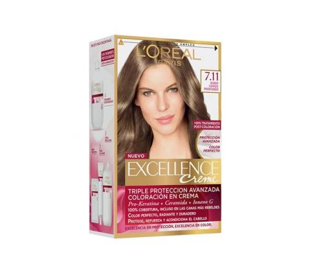 TINTE LOREAL  EXCELLENCE NRO 7.11