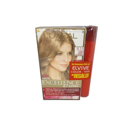TINTE PARA PELO LOREAL EXCELLENCE N 8.11 RUBIO CLA
