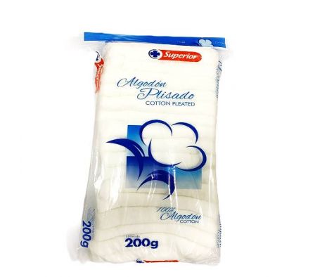 ALGODON SUPERIOR ZIG ZAG ABSORVENTE 200GR