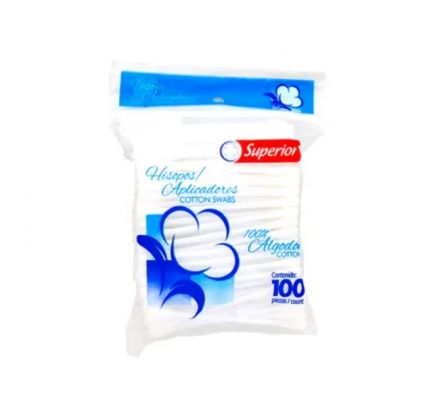 HISOPOS SUPERIOR 100 UN.