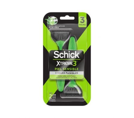 MAQUINA.SCHICK  XTREME III PS  2 UN 