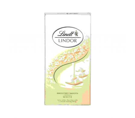 CHOCOLATE LINDT LINDOR BLANCO TABLETA 100GR