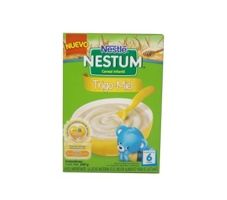 CEREAL INFANTIL NESTLE NESTUM TRIGO Y MIEL 200GR