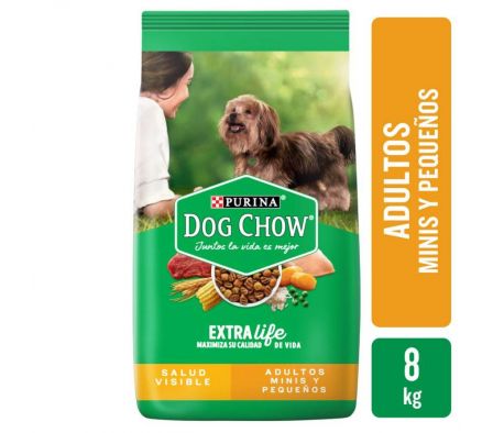 ALIMENTO PARA PERRO DOG CHOW ADULTOS RAZAS PEQ 8KG