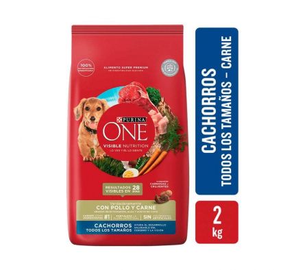 ALIMENTO ONE PERROS CACHORROS 2KG