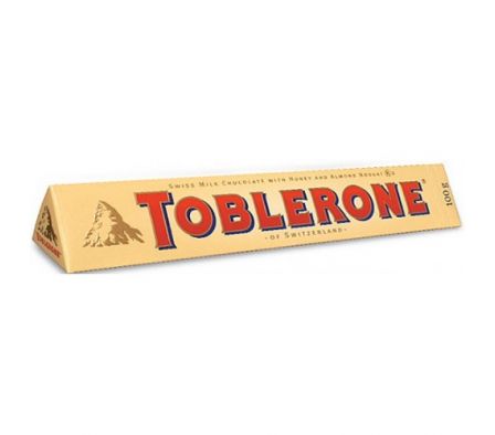 CHOCOLATE TOBLERONE BARRA LECHE 100GR