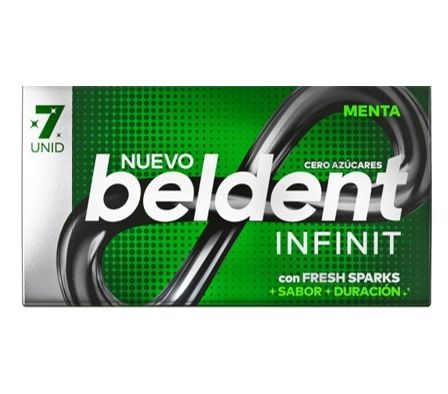 CHICLES BELDENT INFINIT MENTA X 7