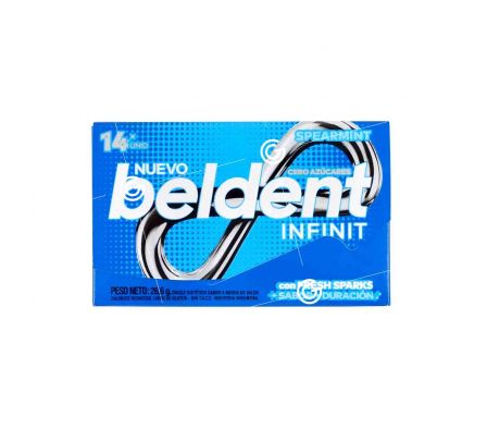 CHICLE BELDEN INFINIT LIVE MINT 26 GR. 1X12
