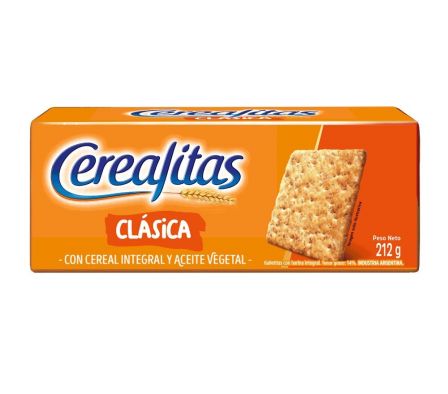GALLETITA CEREALITAS CLASICAS FOP 212GRS